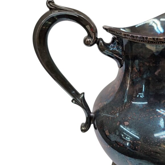 Vtg Reed Barton Old London 7025 Water Pitcher Sliver Plated 8 HP 8.5" x 9.5" - Picture 12 of 13